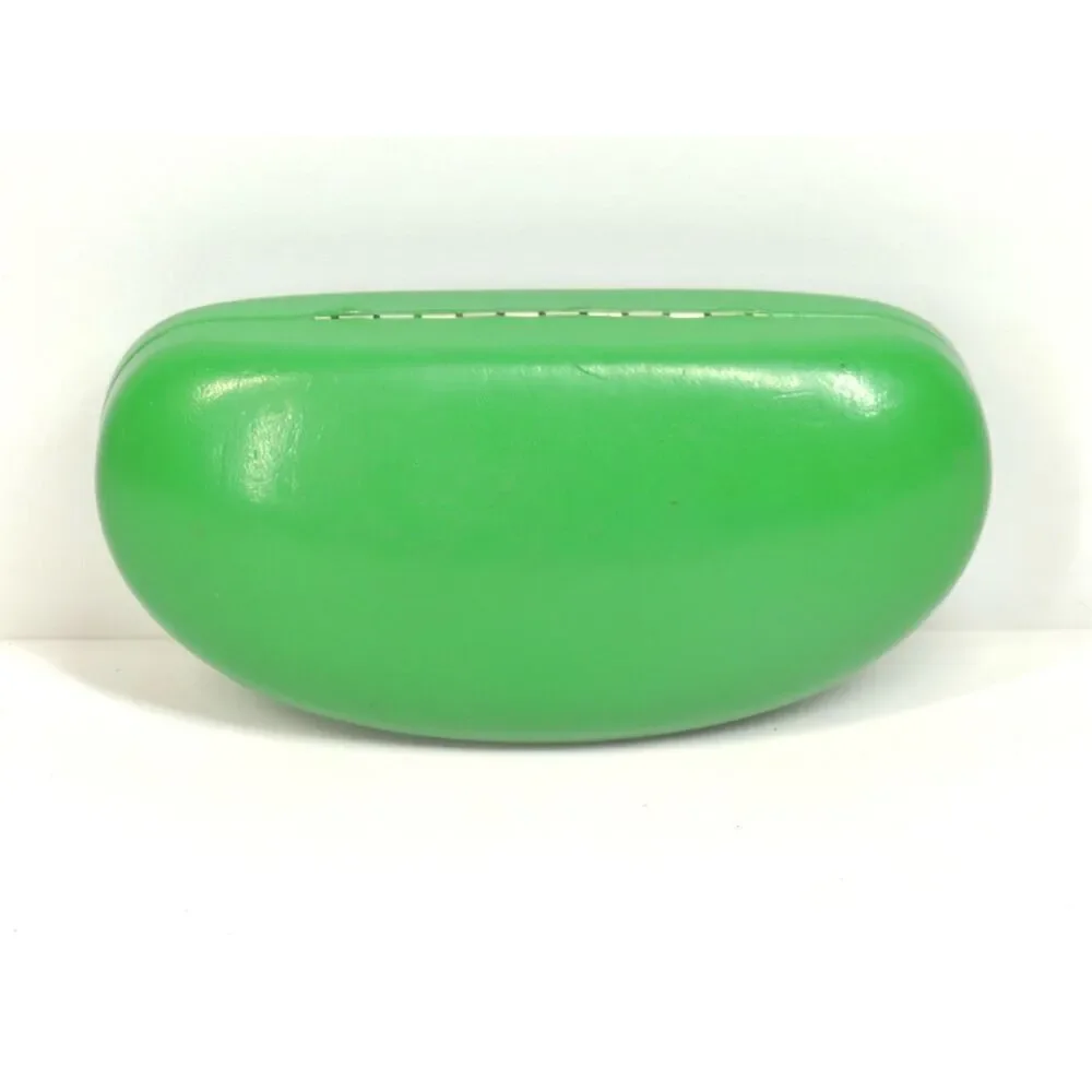 Kate Spade Bright Green Sunglasses Eyeglasses Hard Shell Case Rare